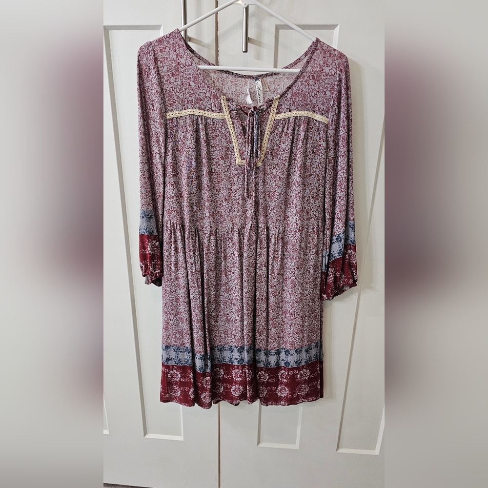 Flowy boho chic dress/tunic